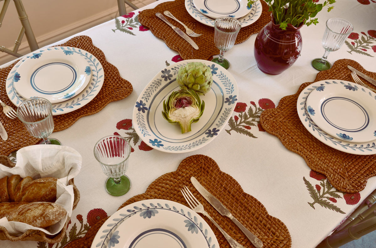 Rattan placemats