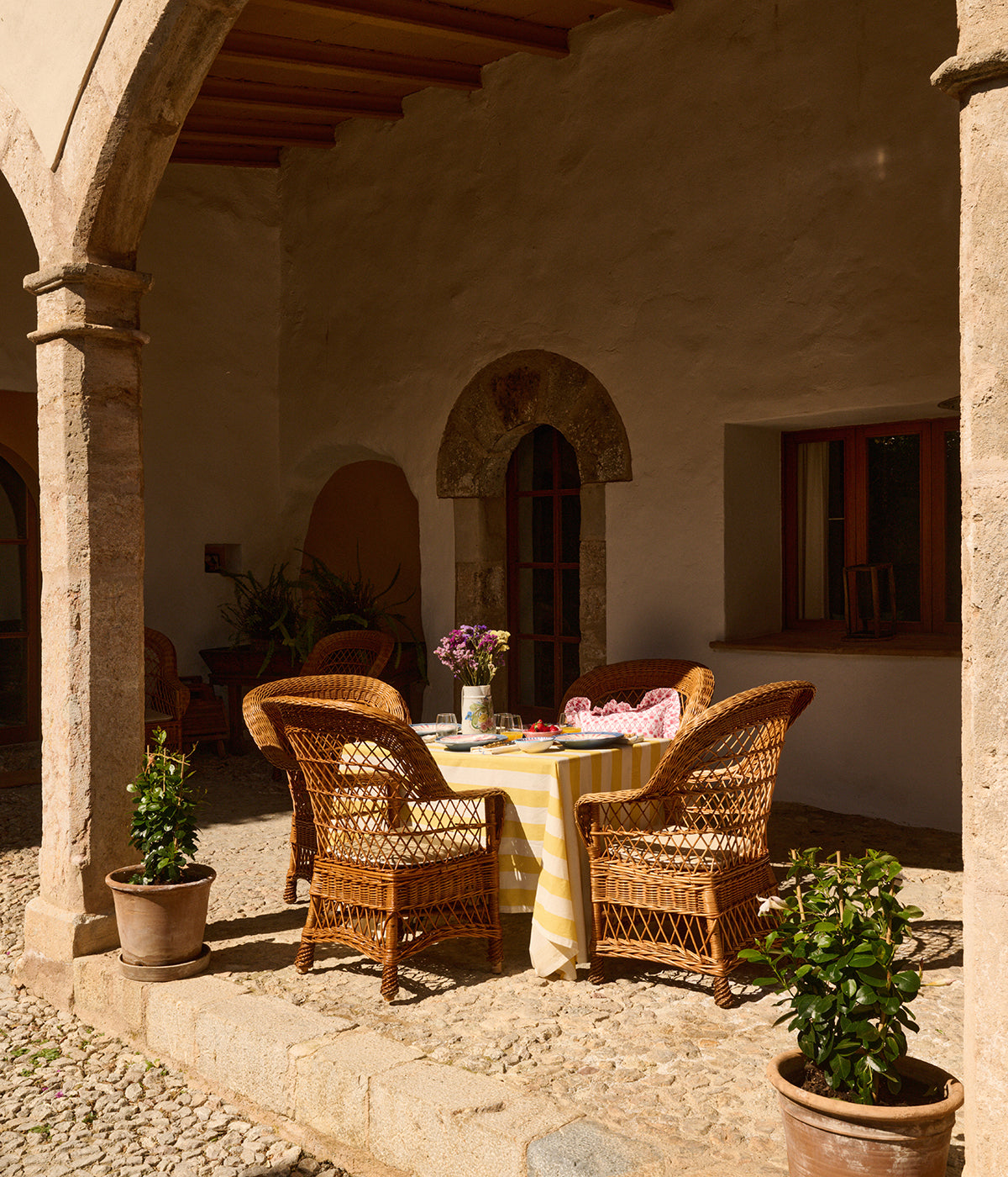 Breton Bordsduk - Gul