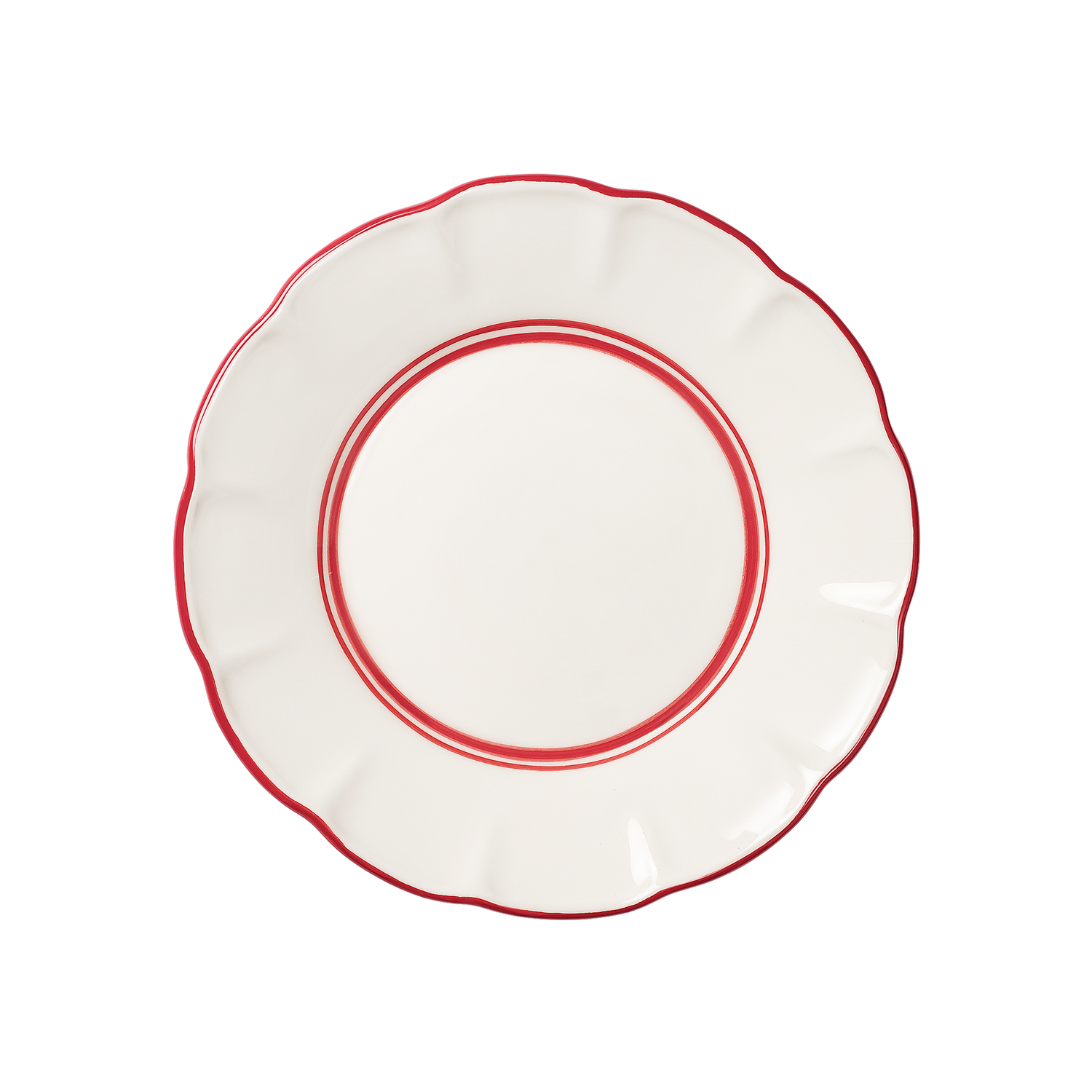 Bistro Tallrik - Röd 28 cm