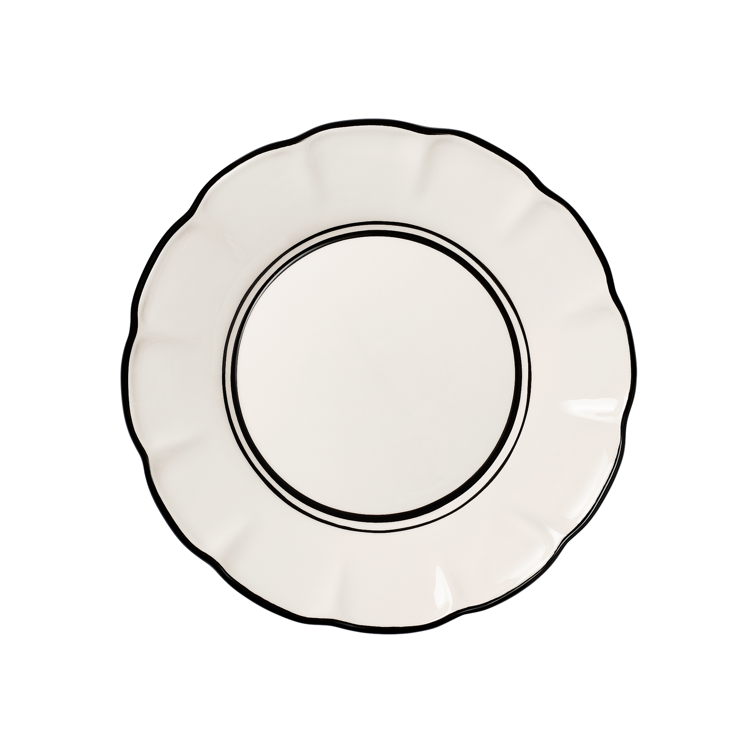 Bistro Tallrik - Svart 28 cm