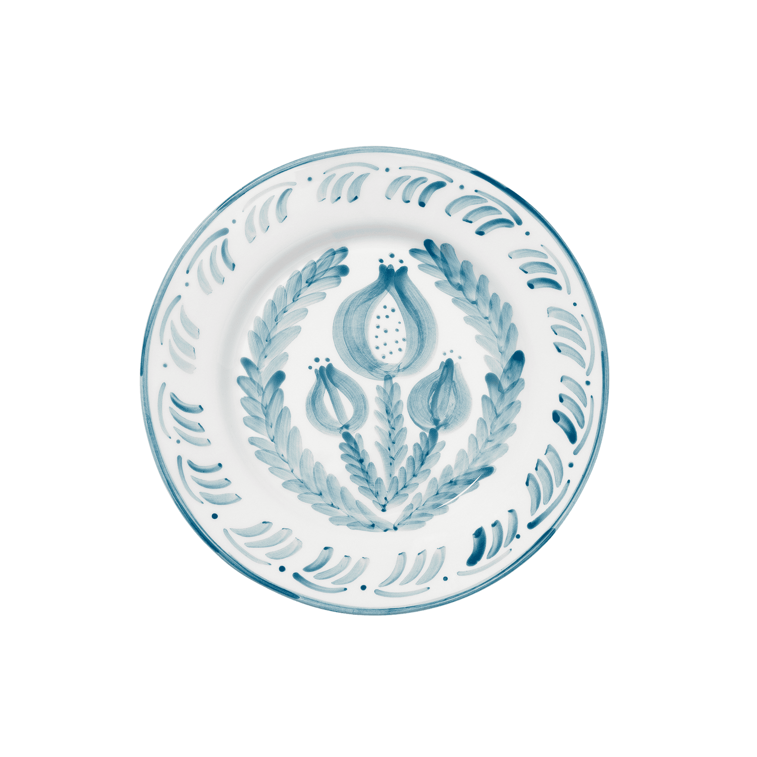 Pomegranate Tallrik - Teal 28 cm