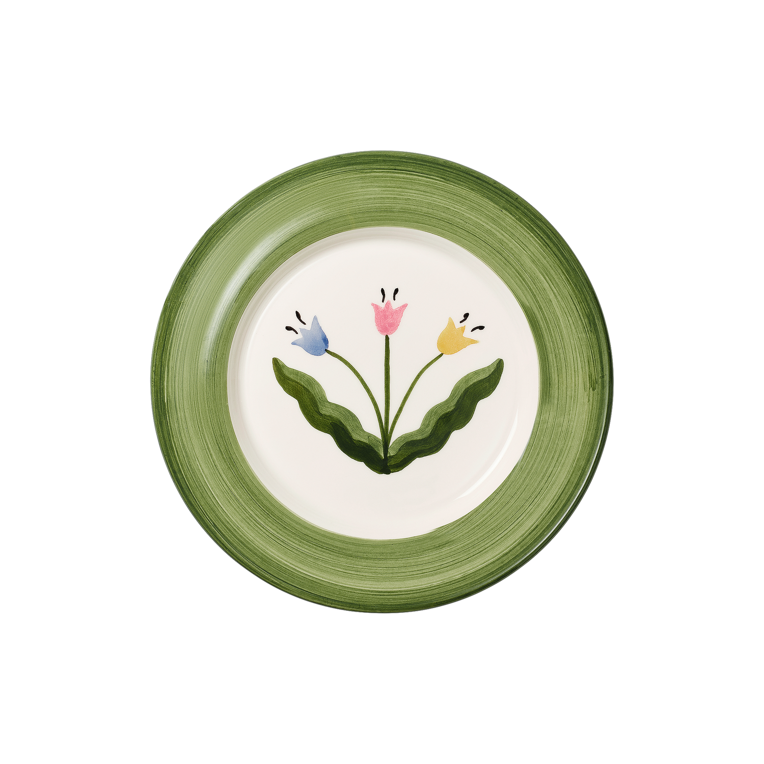 Madelen Möllard Tulip Assiett - Grön 22 cm