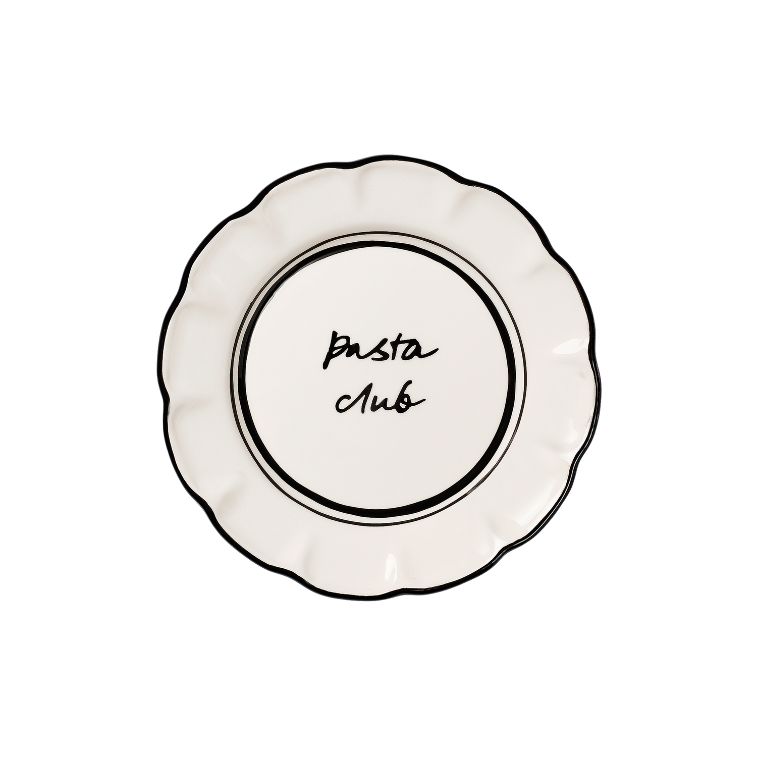 Bistro Assiett - Black 21.5 cm