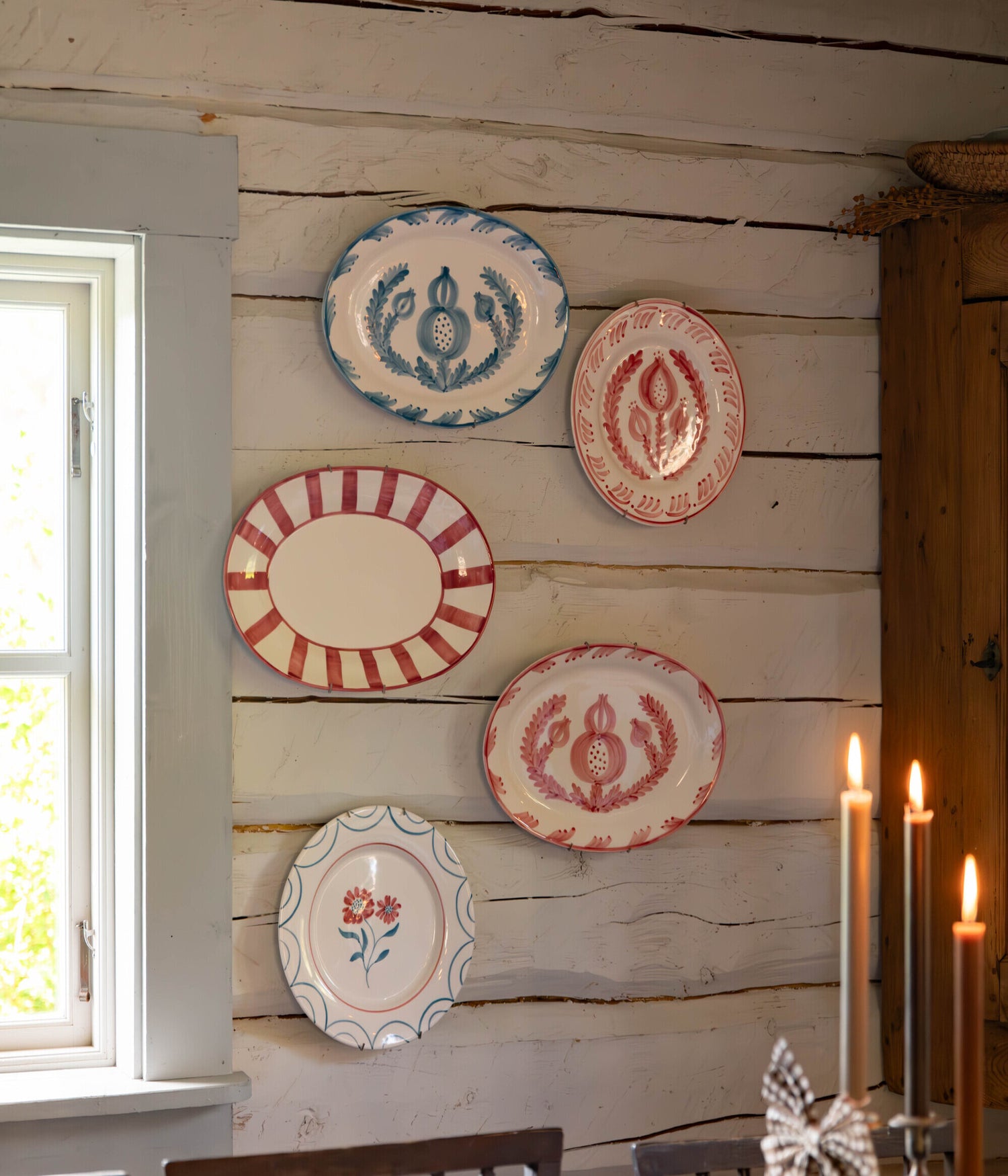 New Classic Serving plate - Burgundy 28 cm