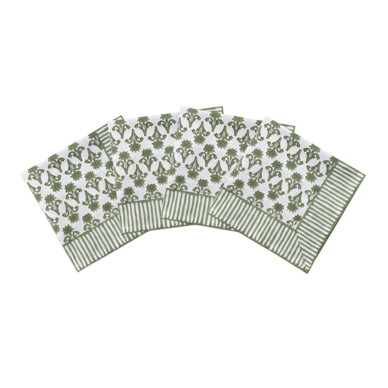 Lily Servett 4-pack - Grön 45x45 cm