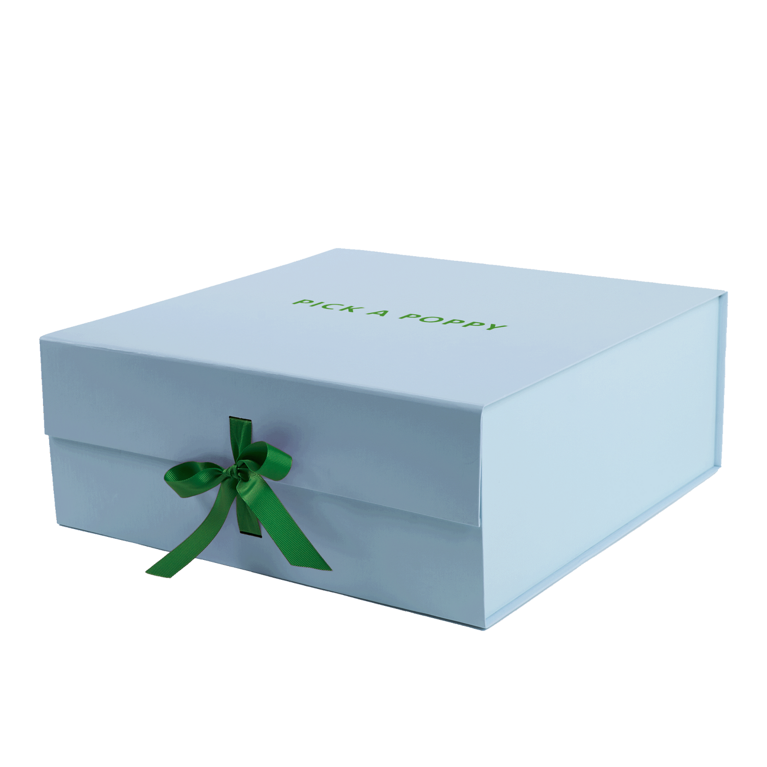 Presentask medium - Ljusblå 33x33x11 cm