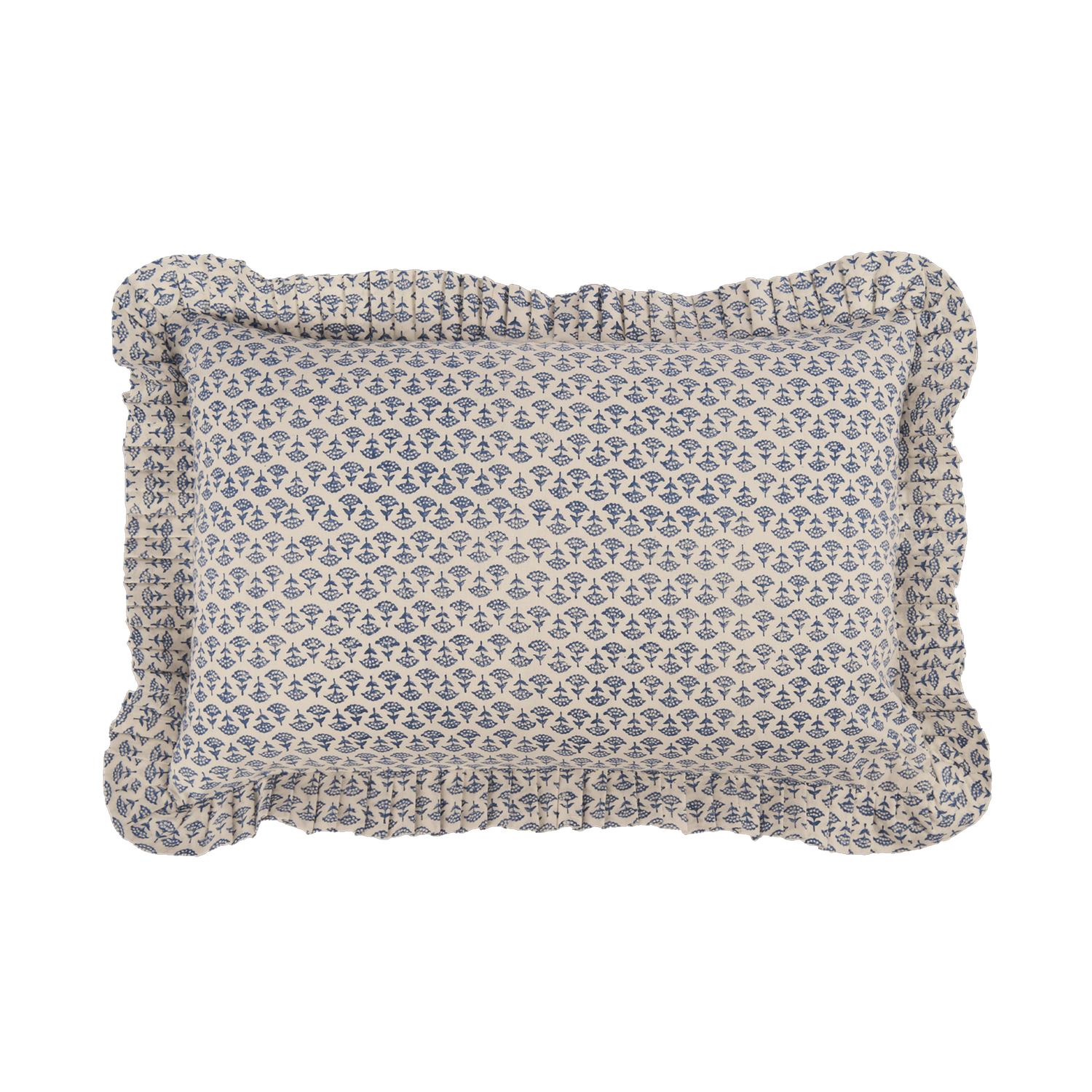 Petal kuddfodral - Blå 40x60 cm