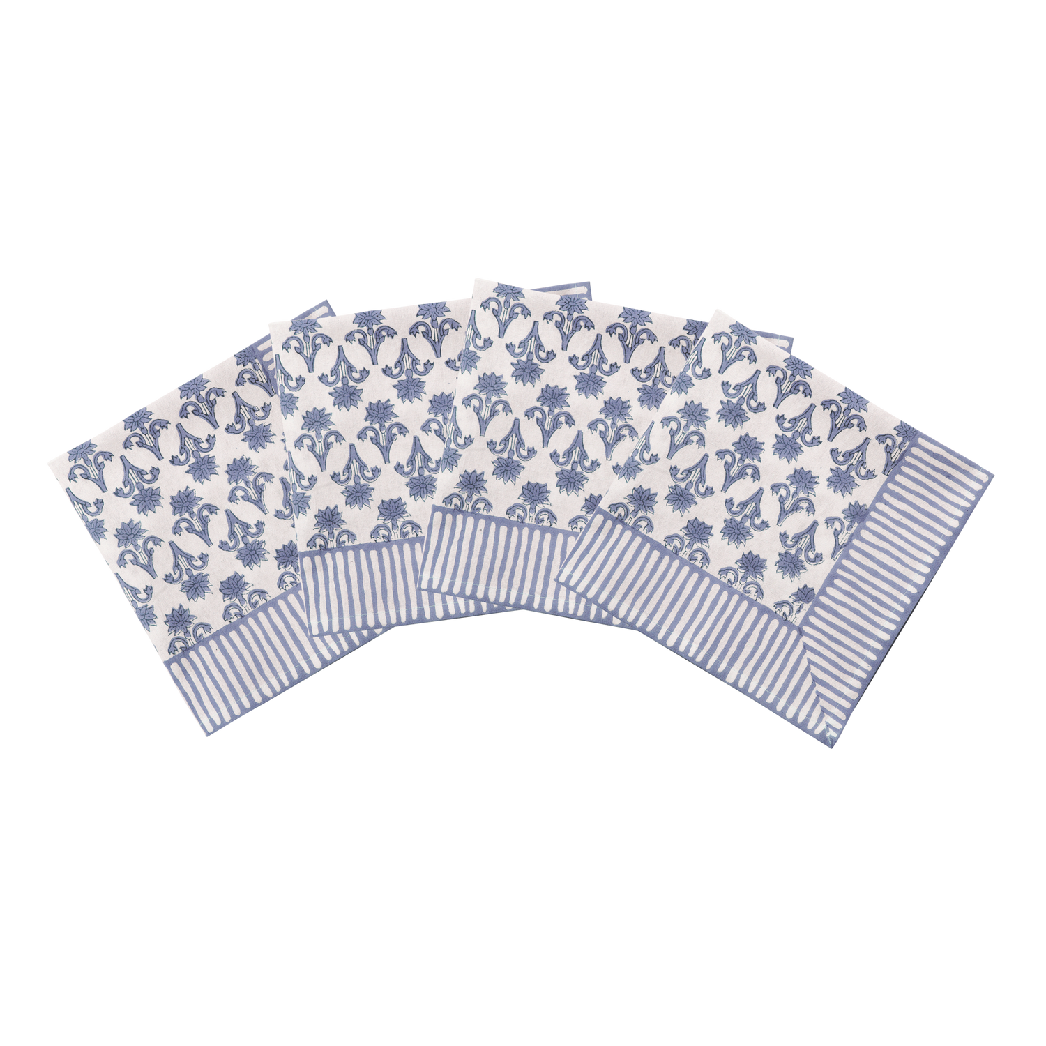 Lily 4 Pack - Blue 45x45 cm