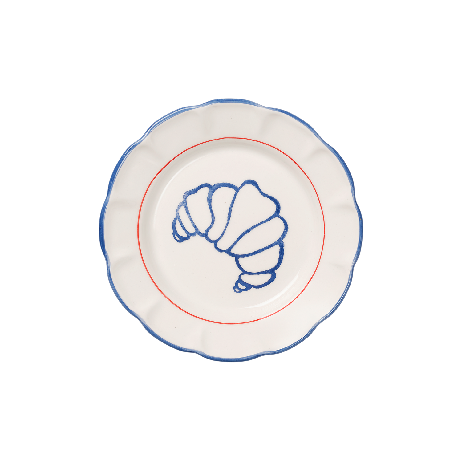 Picnic Assiett - Röd 21 cm