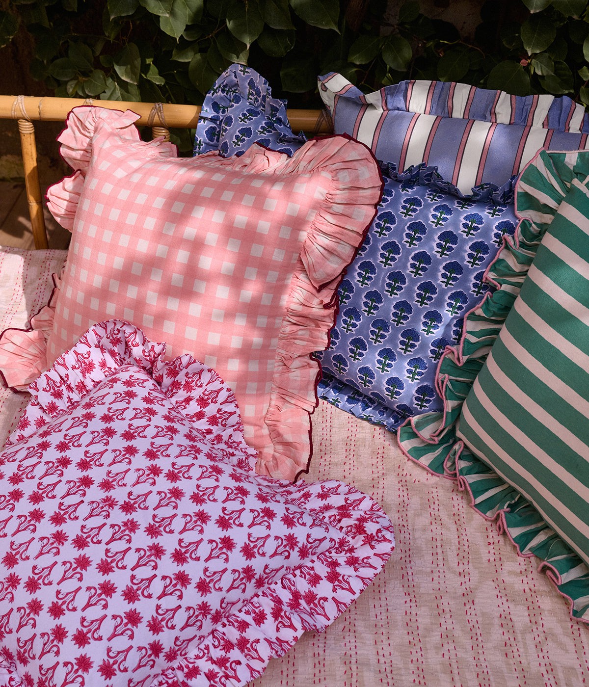 Somerset Kuddfodral - Blå 40x60 cm