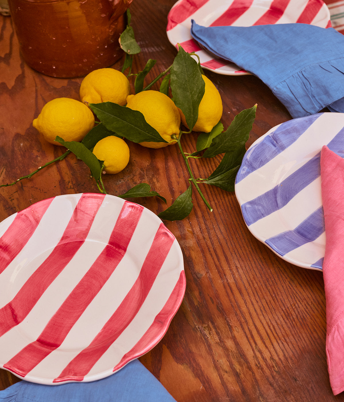 Bell Servett - Blå 50x50 cm