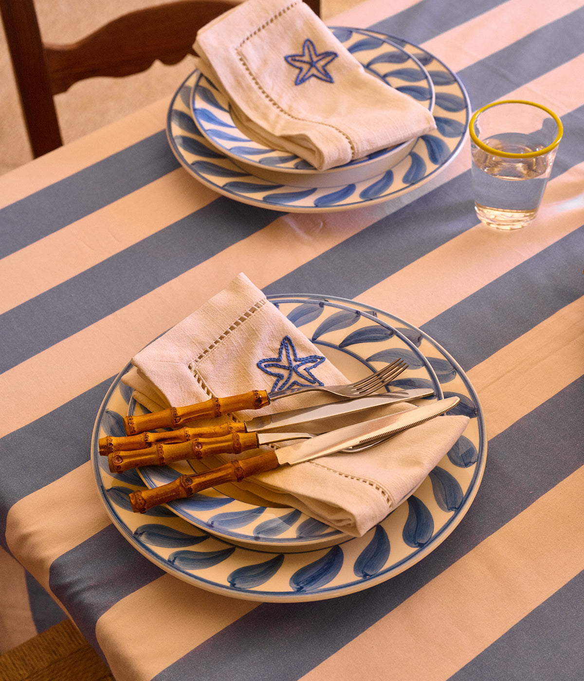 Starfish Servett - Mörkblå 45x45 cm