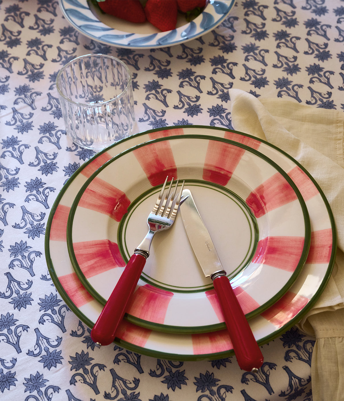 Circus assiett - Rosa 22 cm