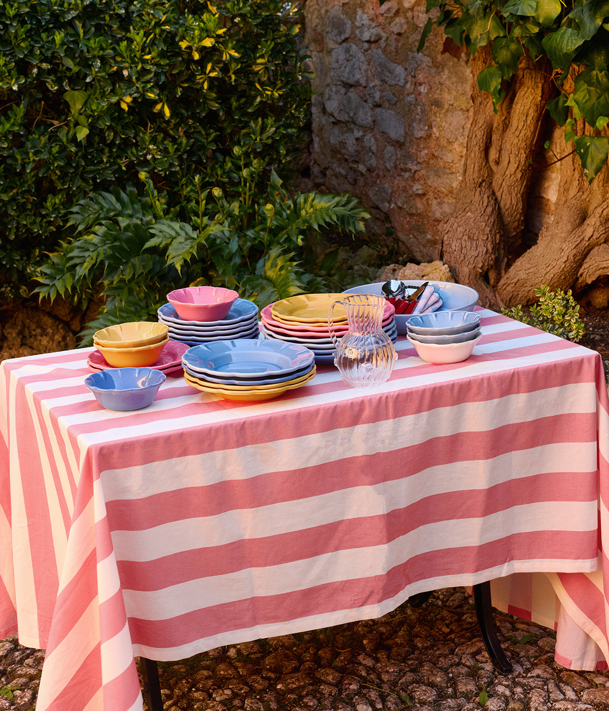 Everyday charm djup tallrik - Ljusblå 25 cm