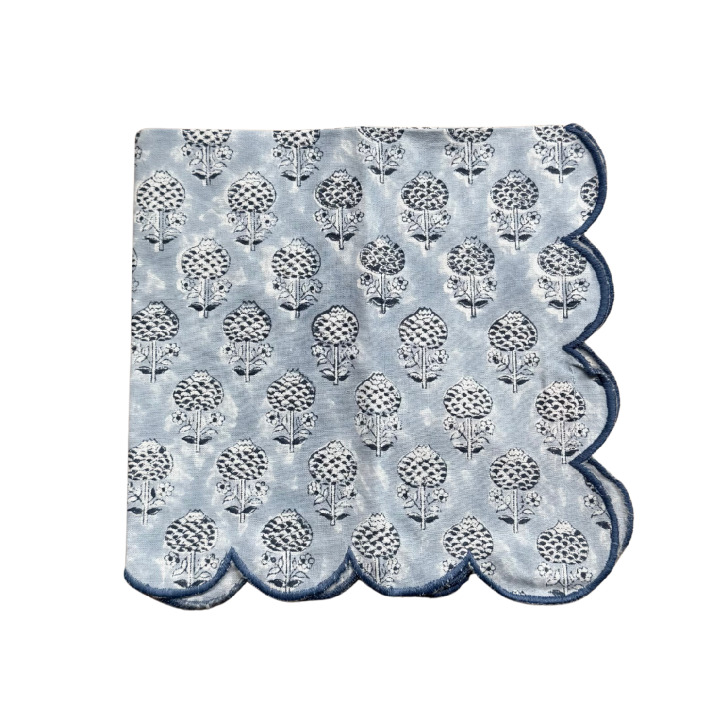 Poppy Seed tygservett - Ljusblå 45x45 cm