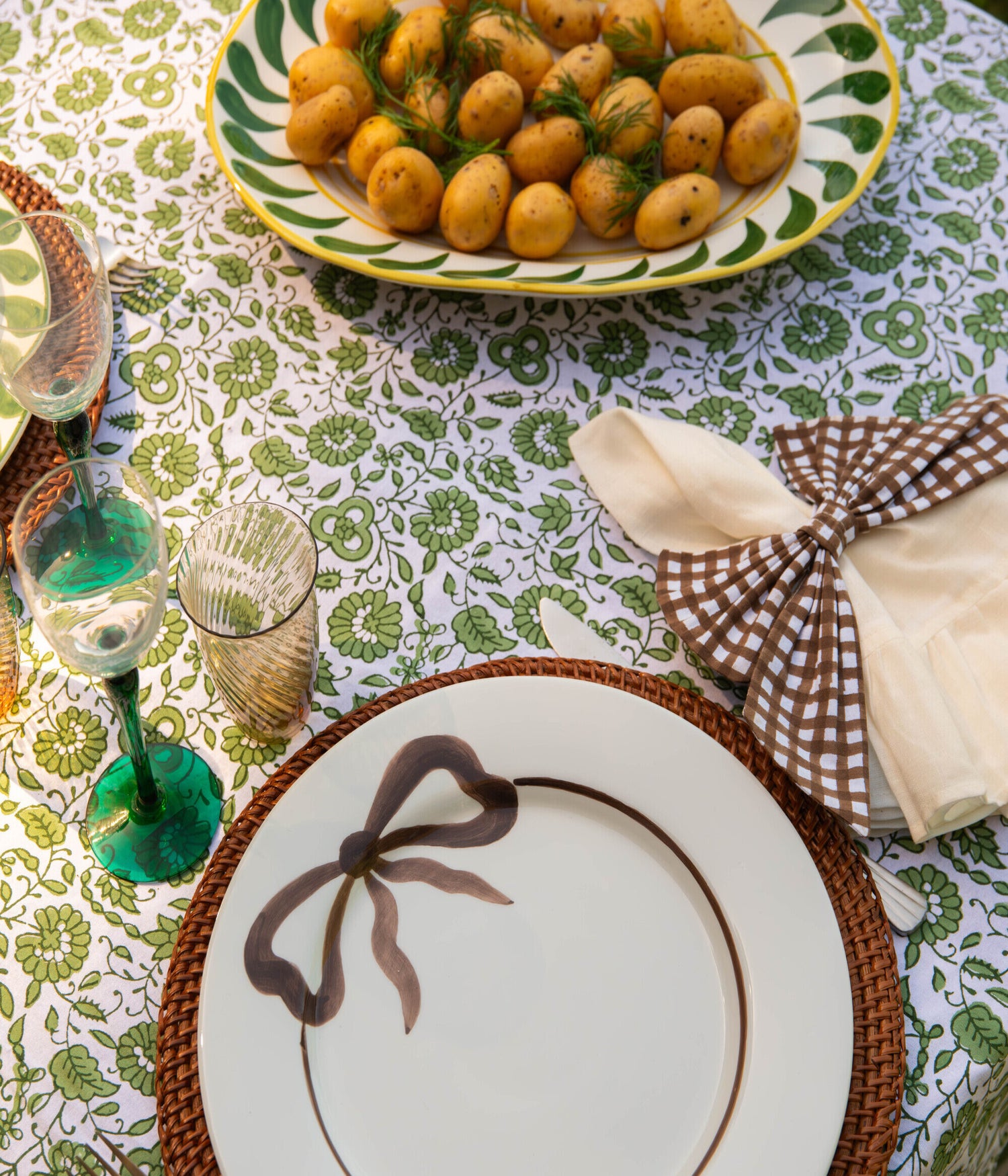 Bow Tallrik - Brun 28 cm