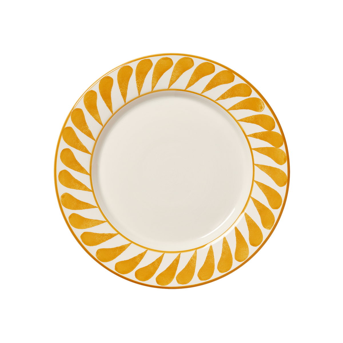 Swirl Tallrik - Ochre 28 cm