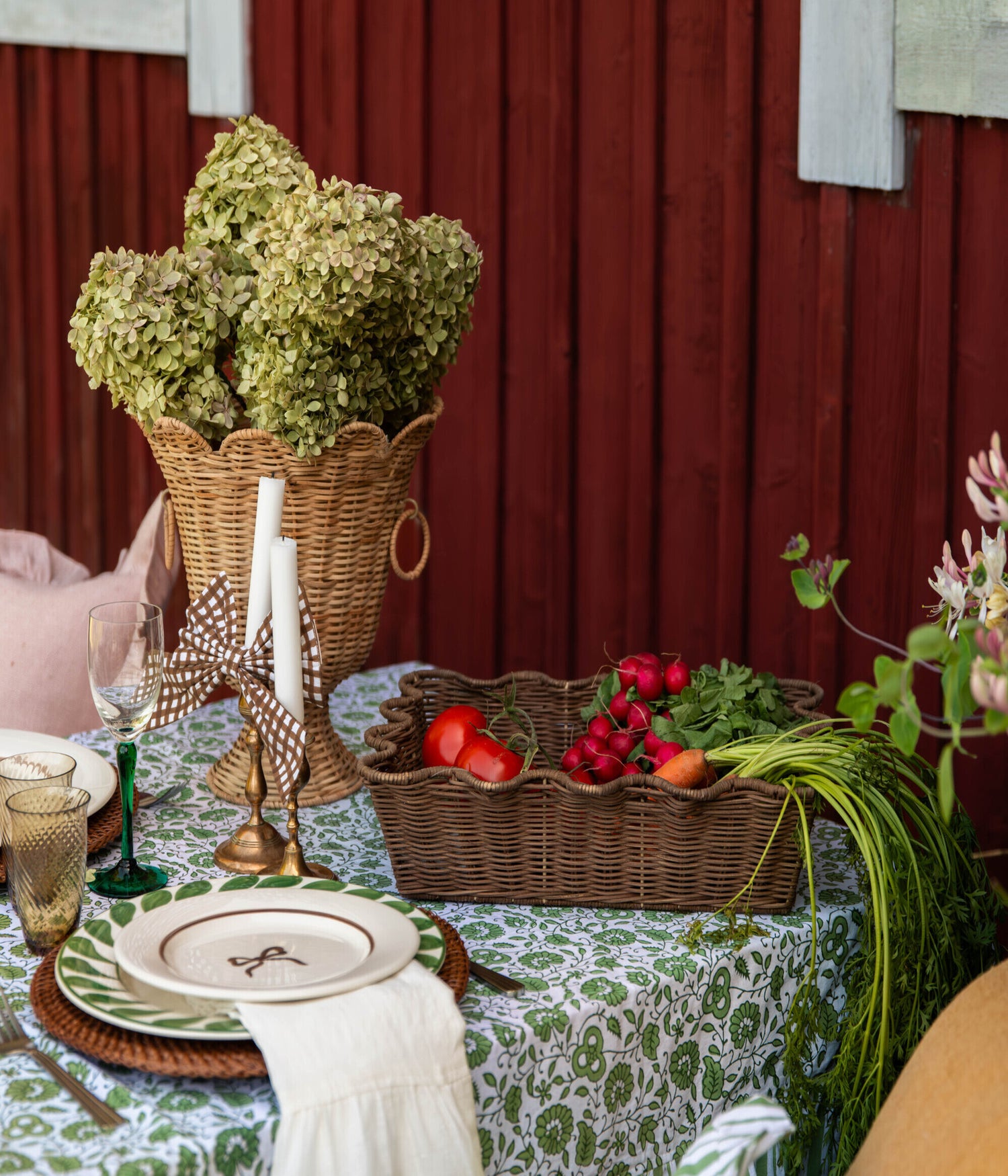 Bow Assiette - Brun 22 cm