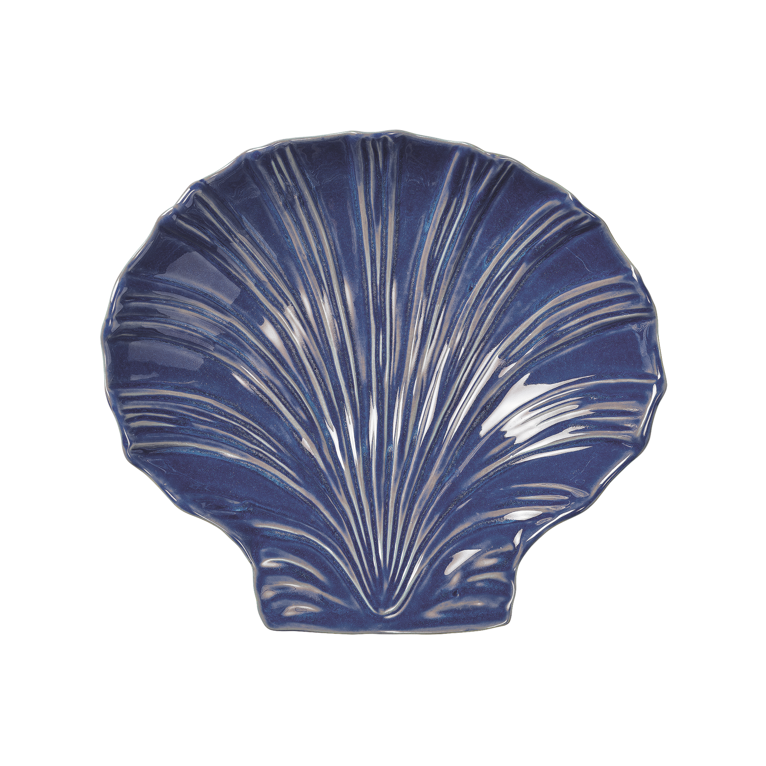 Shell Stor Skål - Mörkblå 31x35 cm