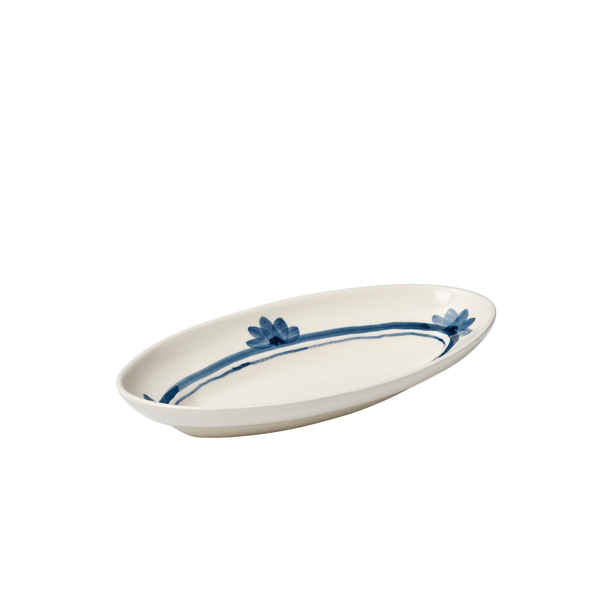 Mora Litet serveringsfat - Blå 25.5x13 cm