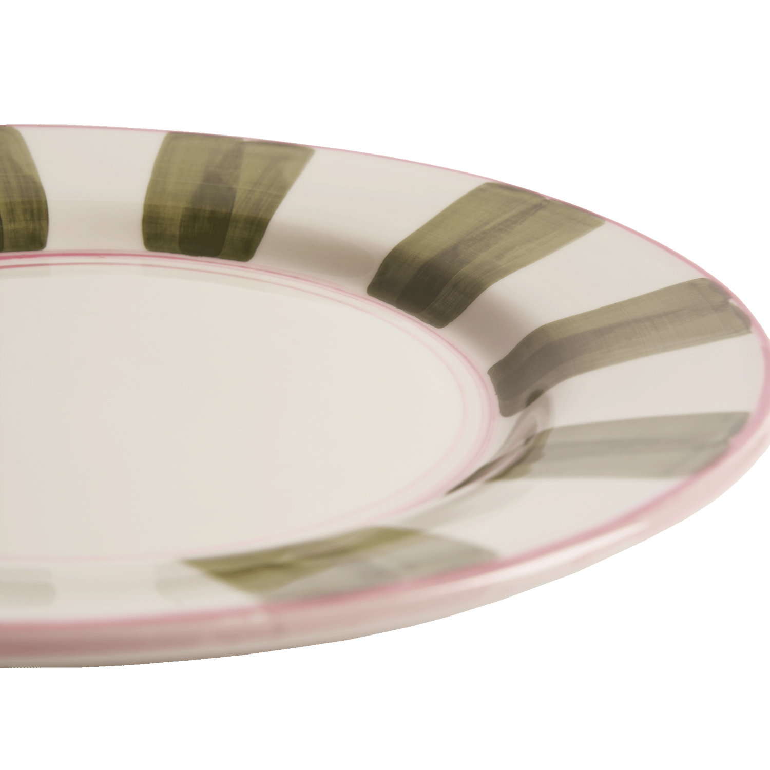 Circus tallrik - Grön 28 cm