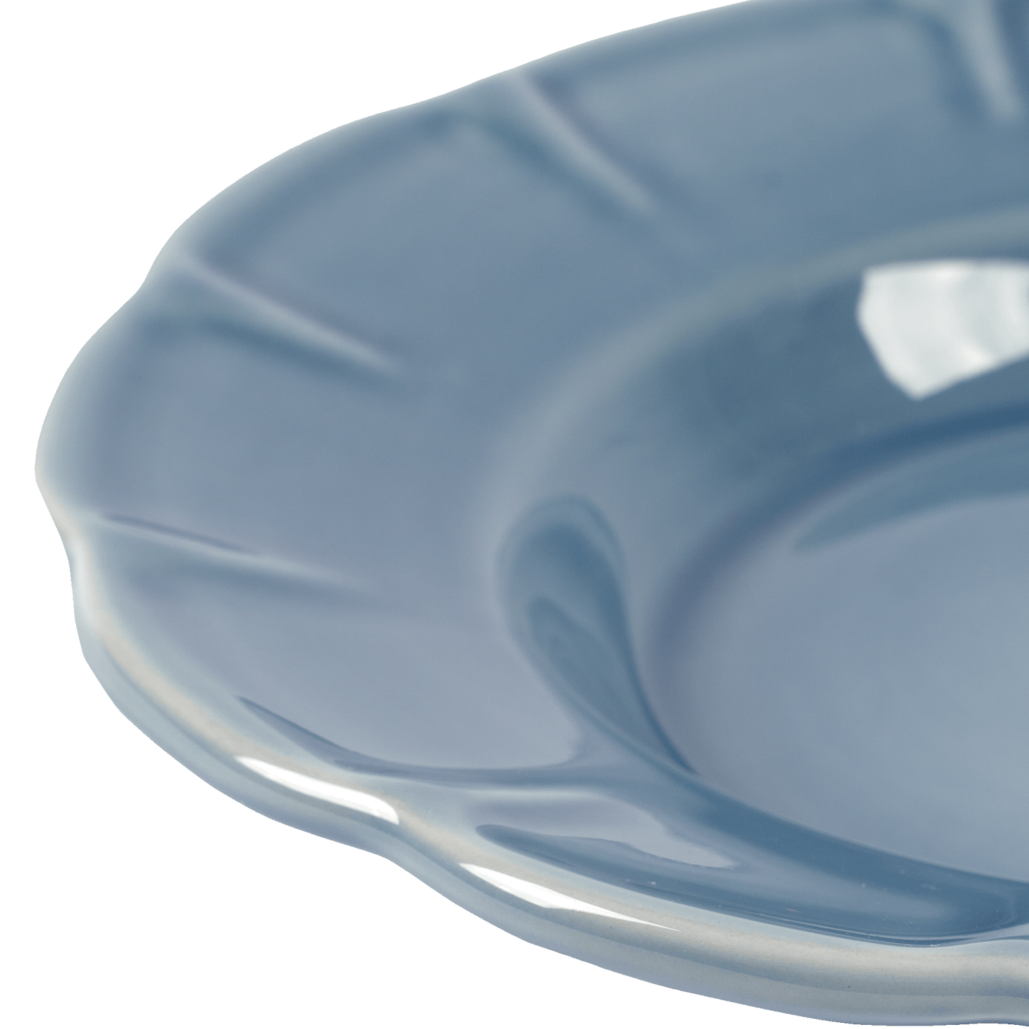 Everyday charm djup tallrik - Ljusblå 25 cm