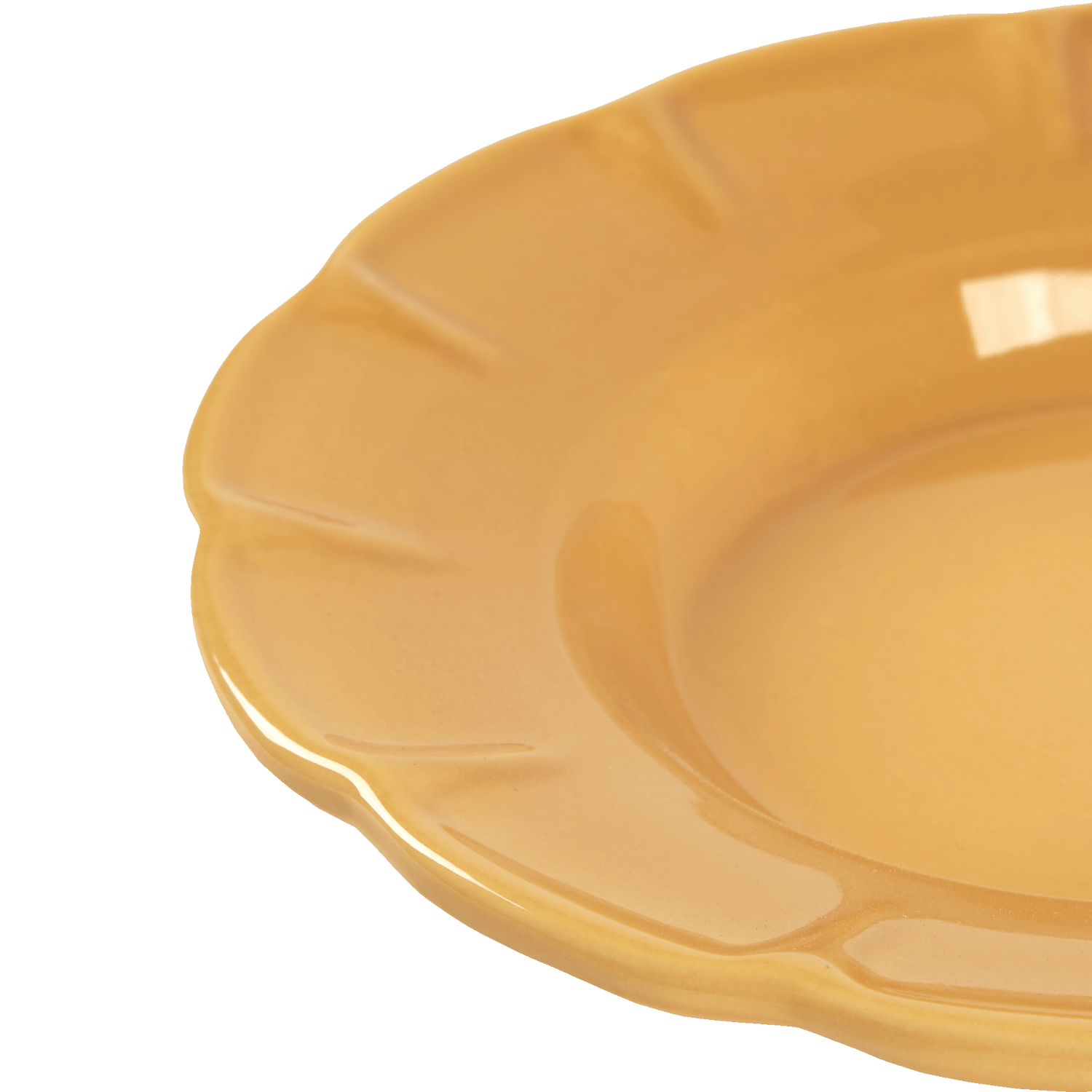Everyday charm djup tallrik - Gul 25 cm