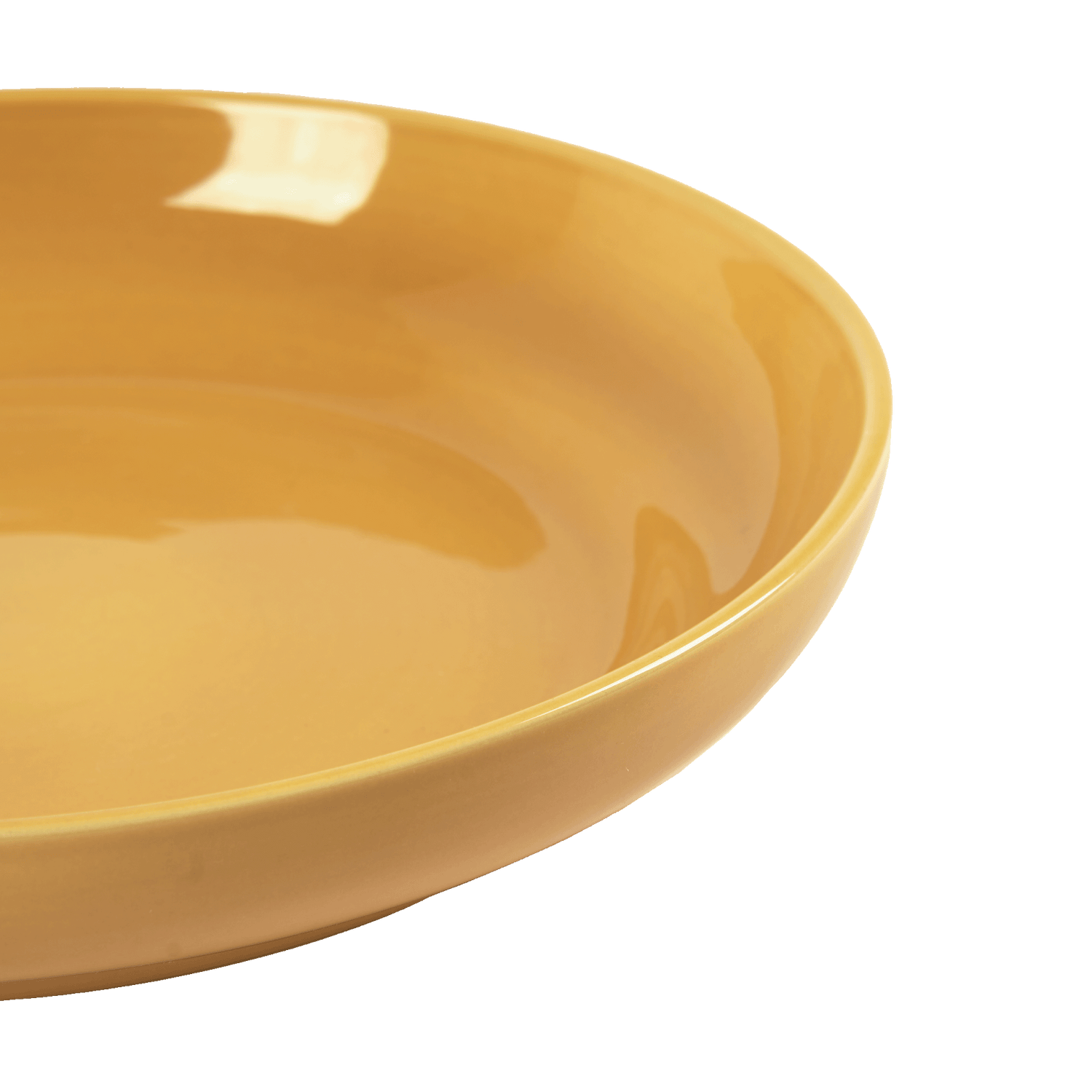 Classic servingsskål - Gul 32 cm