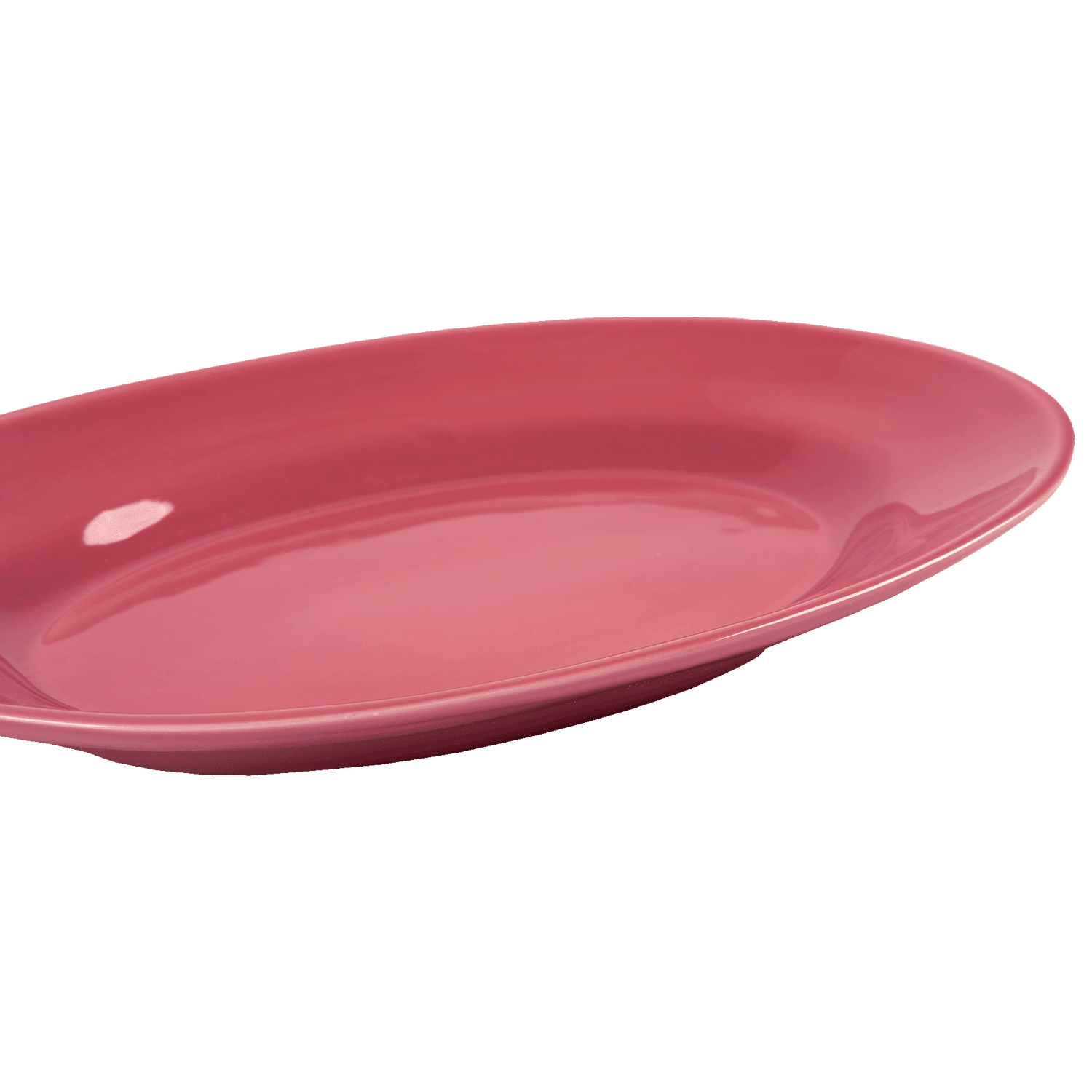 Classic servingsfat - Mörkrosa 38 cm