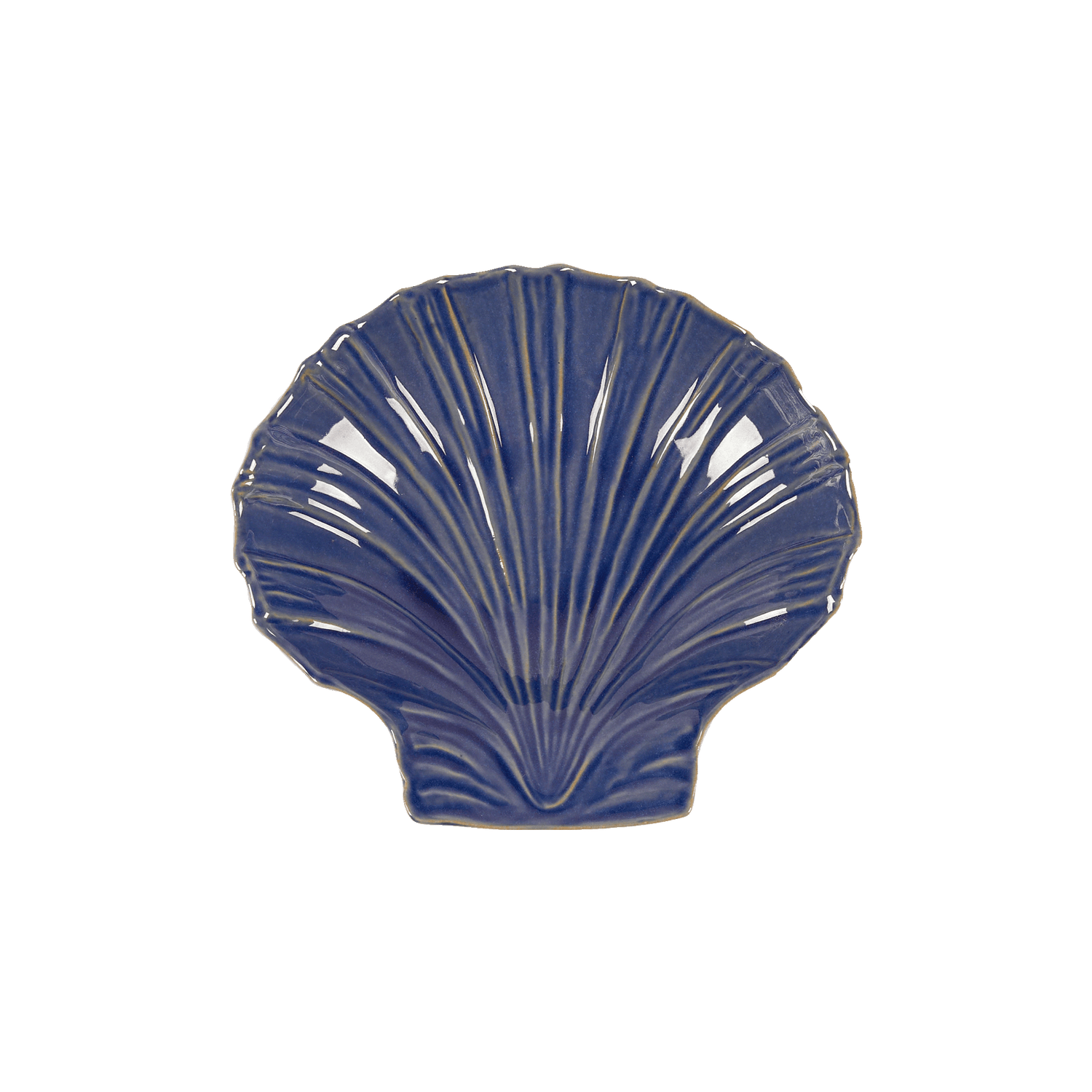Marine Shell bowl - Dark blue 20x18 cm
