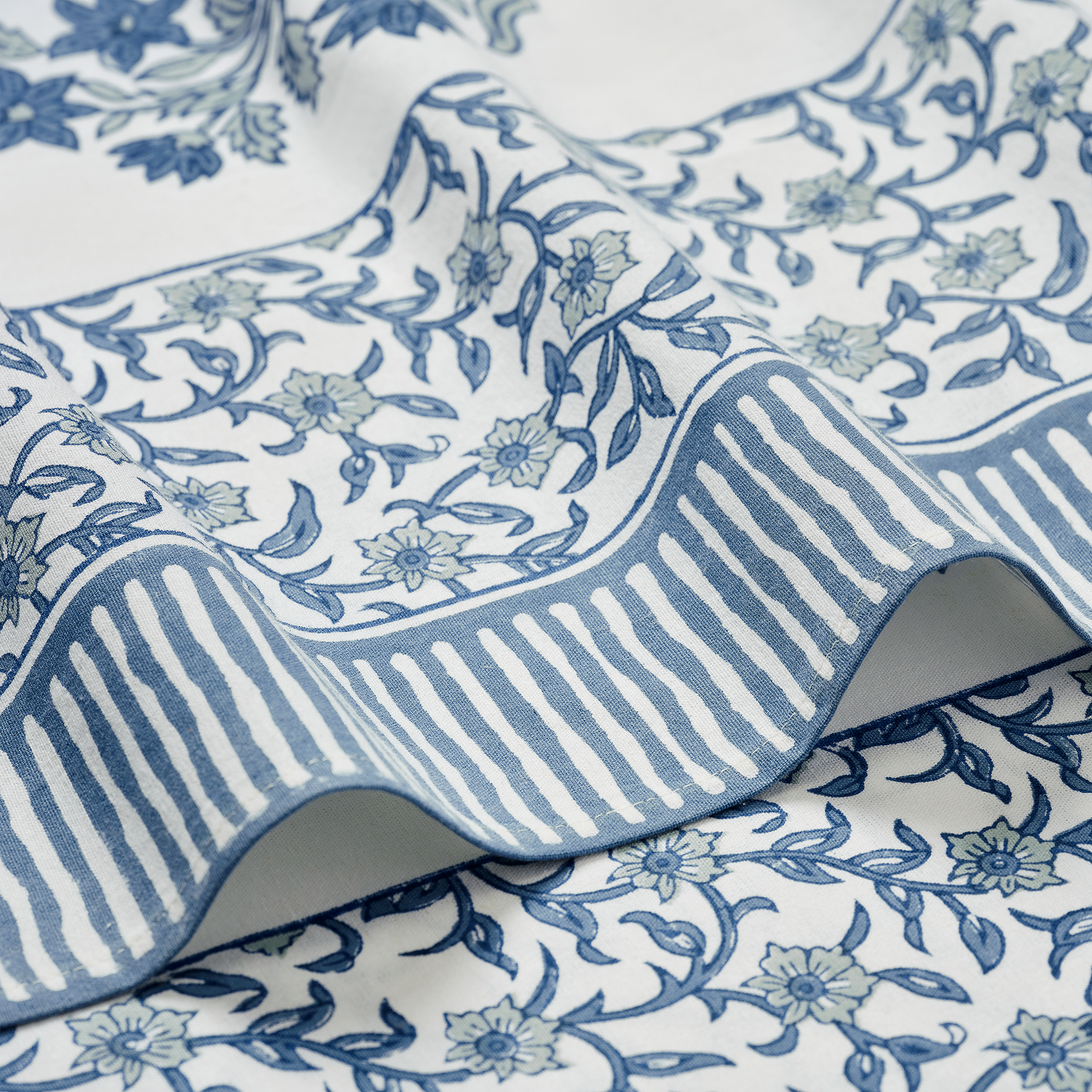 Flora Tablecloth - Teal