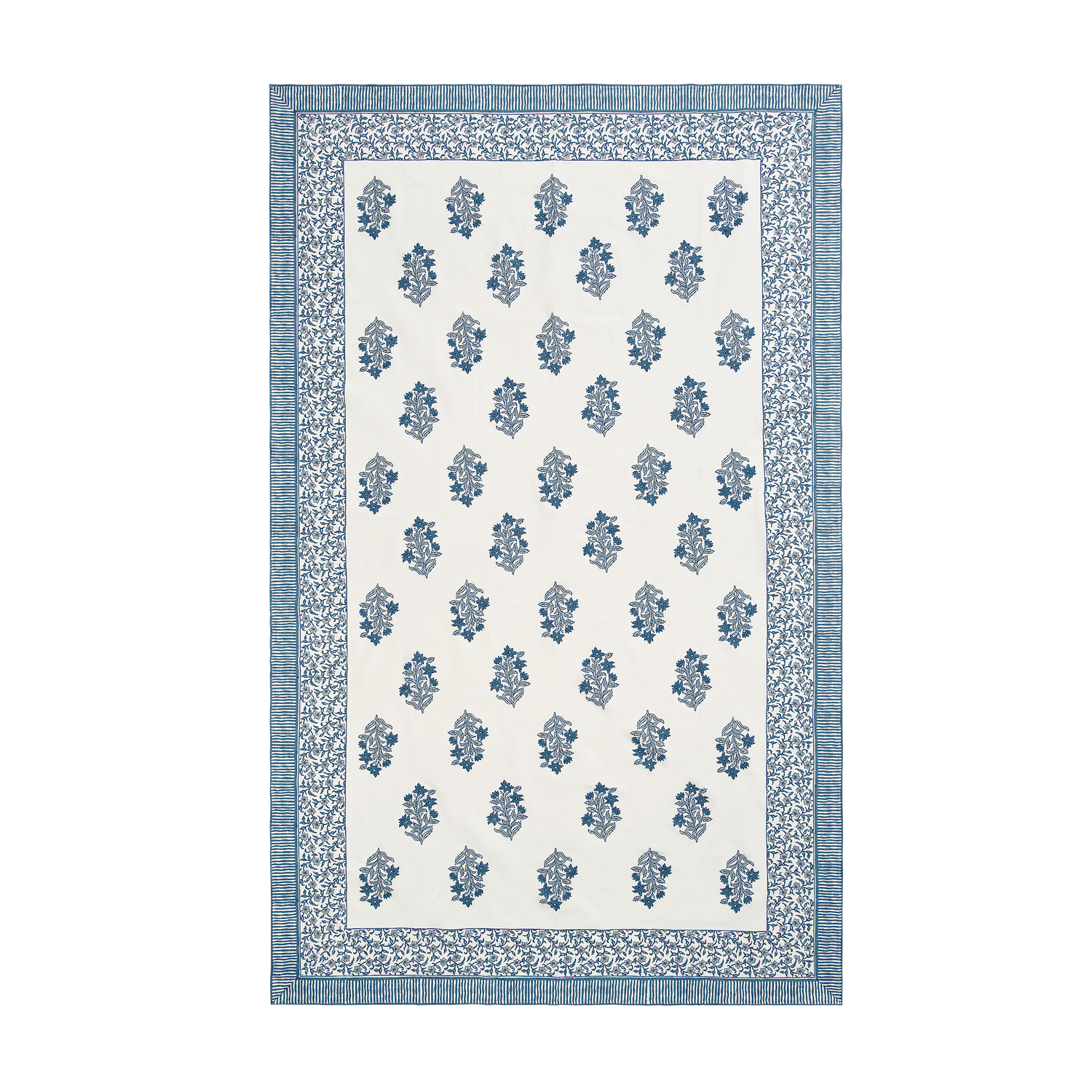 Flora Tablecloth - Teal