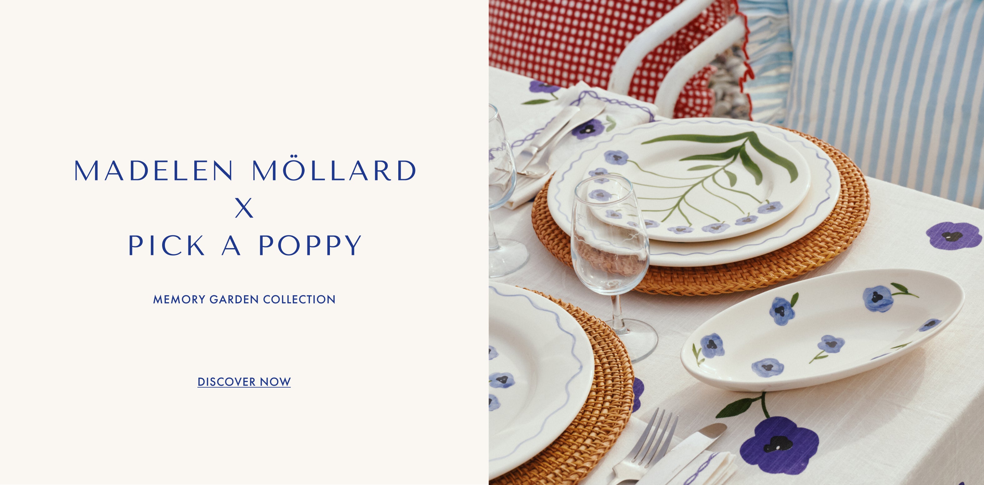 Pick a Poppy | Handmade & Hand-painted Tableware