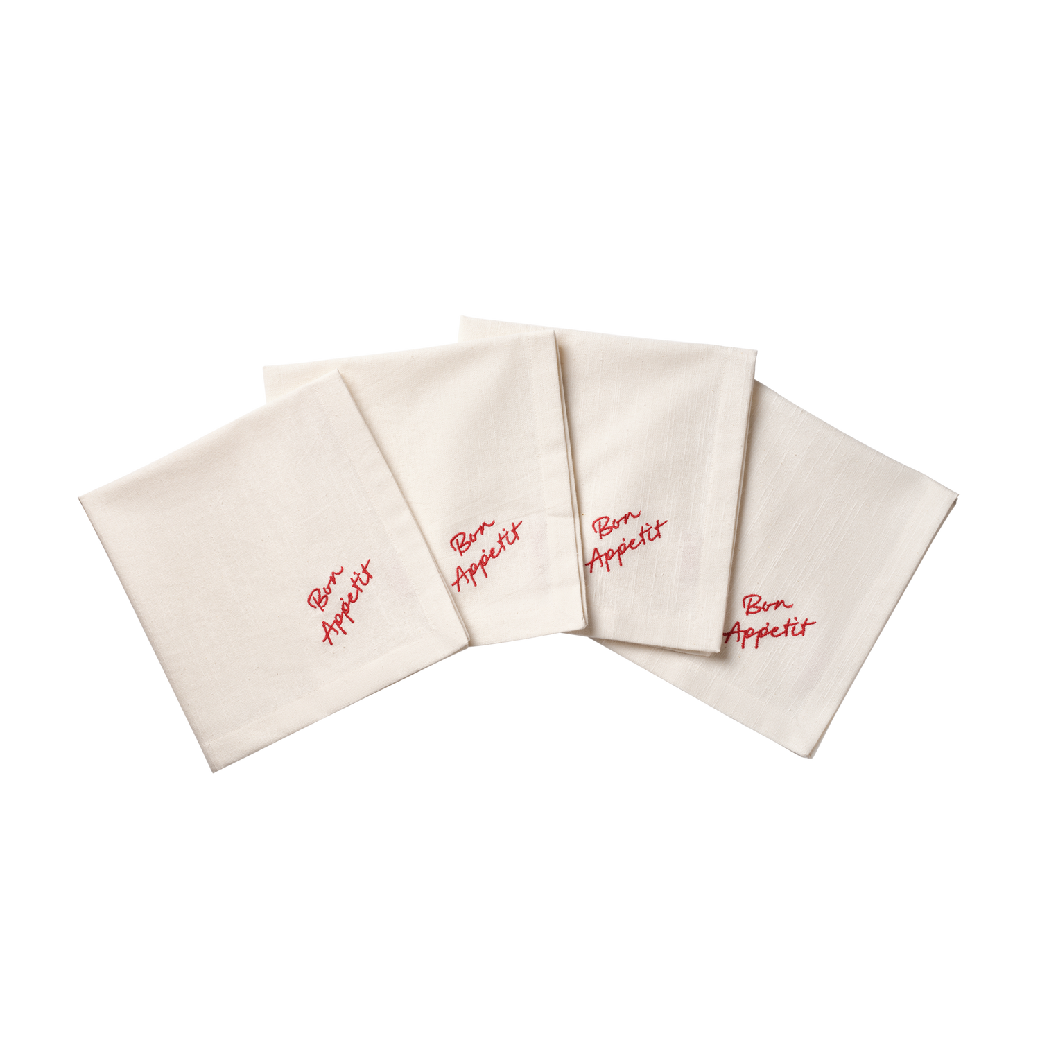 Quote Servett 4-pack - Röd 45x45 cm