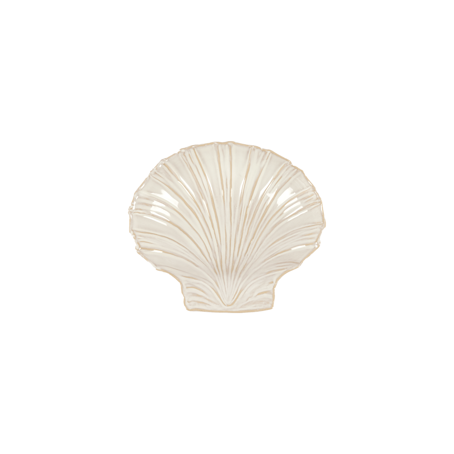 Shell Skål Mini - Benvit 12x13 cm