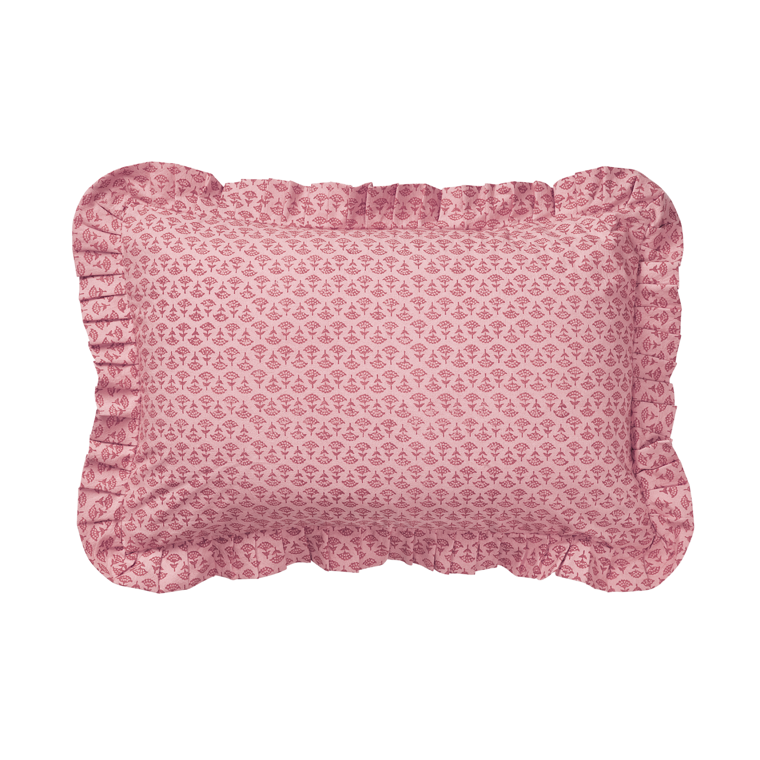 Petal Cushion Cover - Dark Pink 40x60 cm