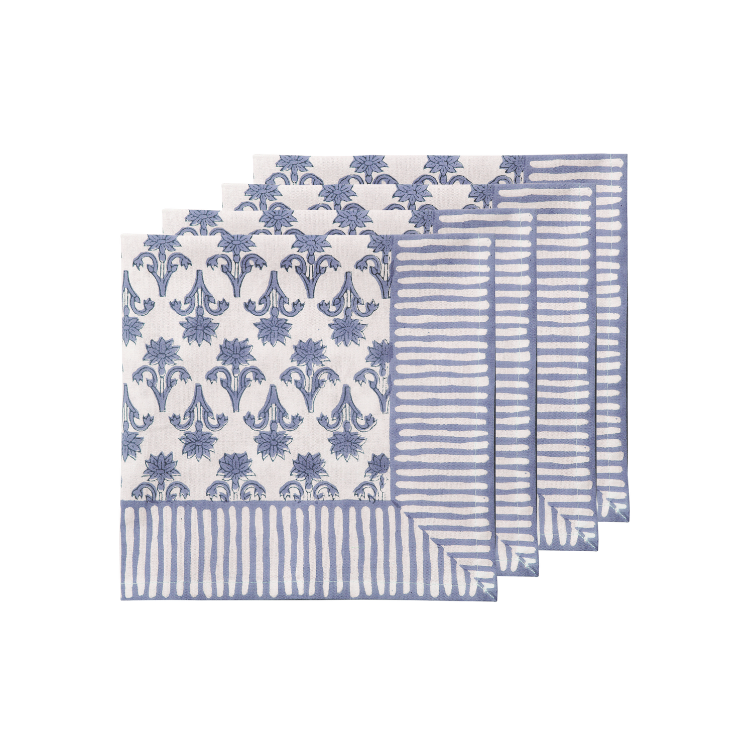 Lily 4 Pack - Blue 45x45 cm