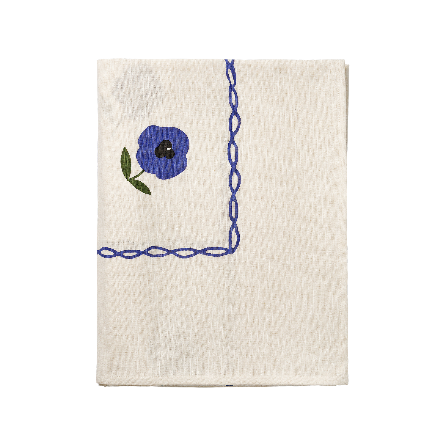 Madelen Möllard Pansy Bordsduk - Blue 150x250 cm