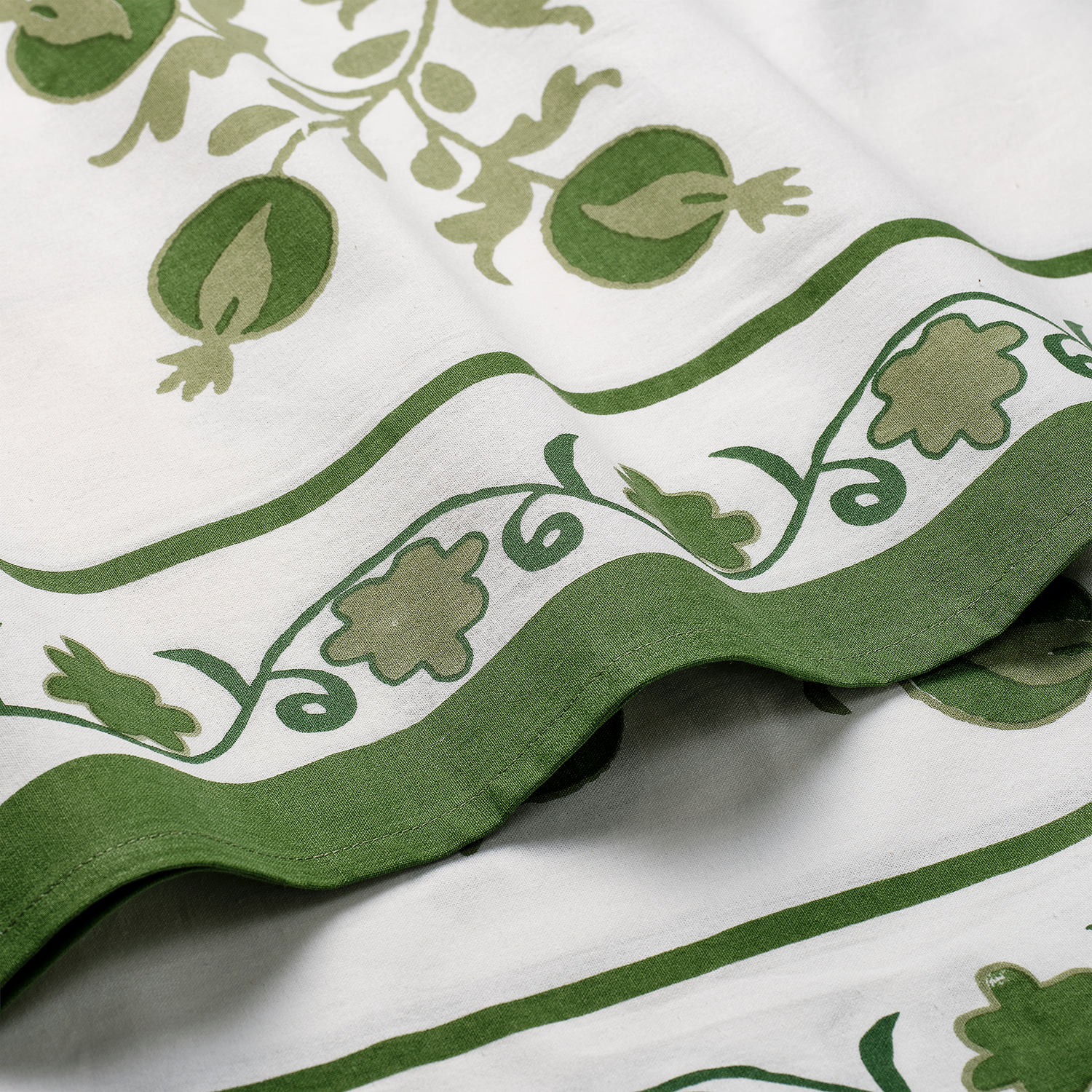 Suzani Tablecloth - Green