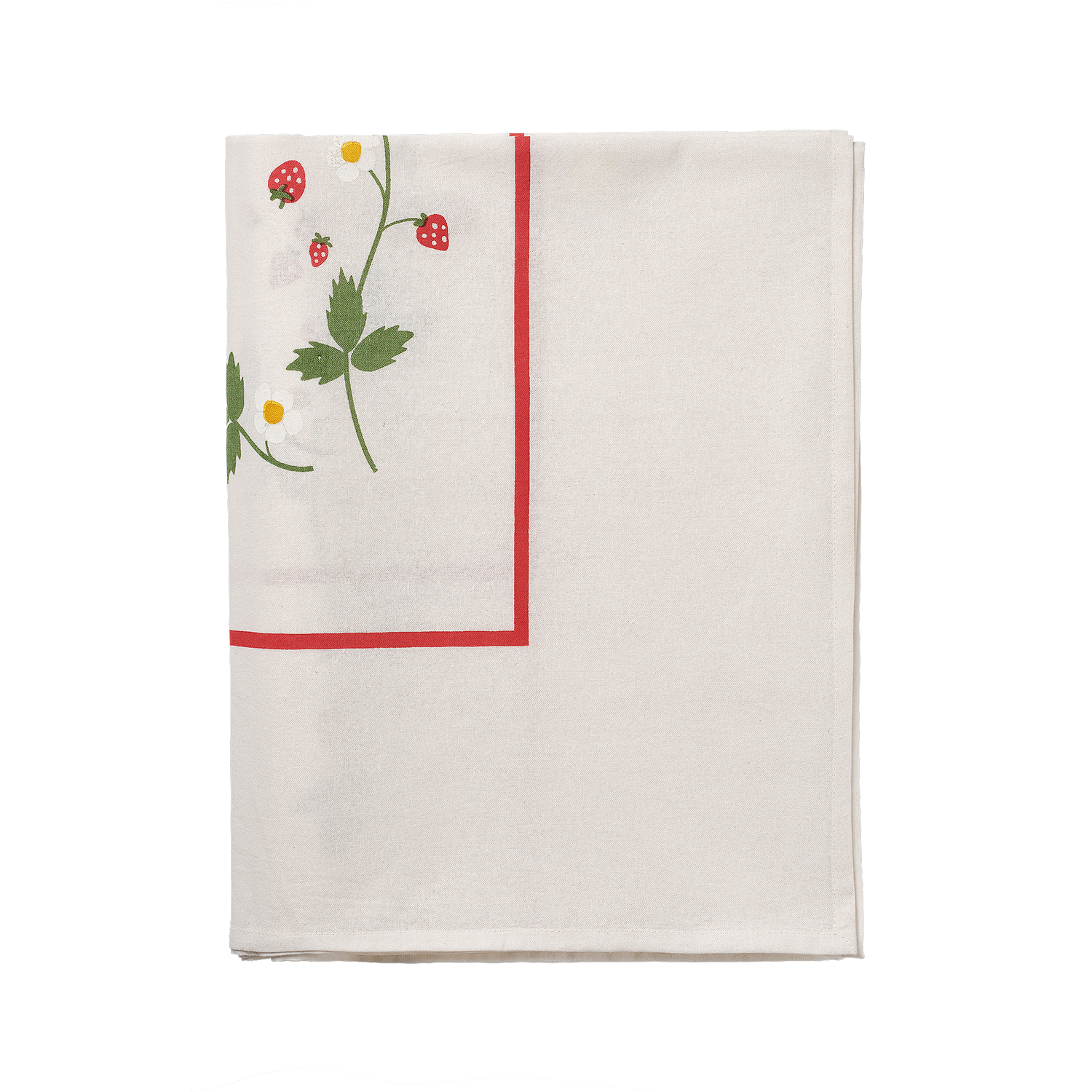 Wild Strawberry Tablecloth - Red