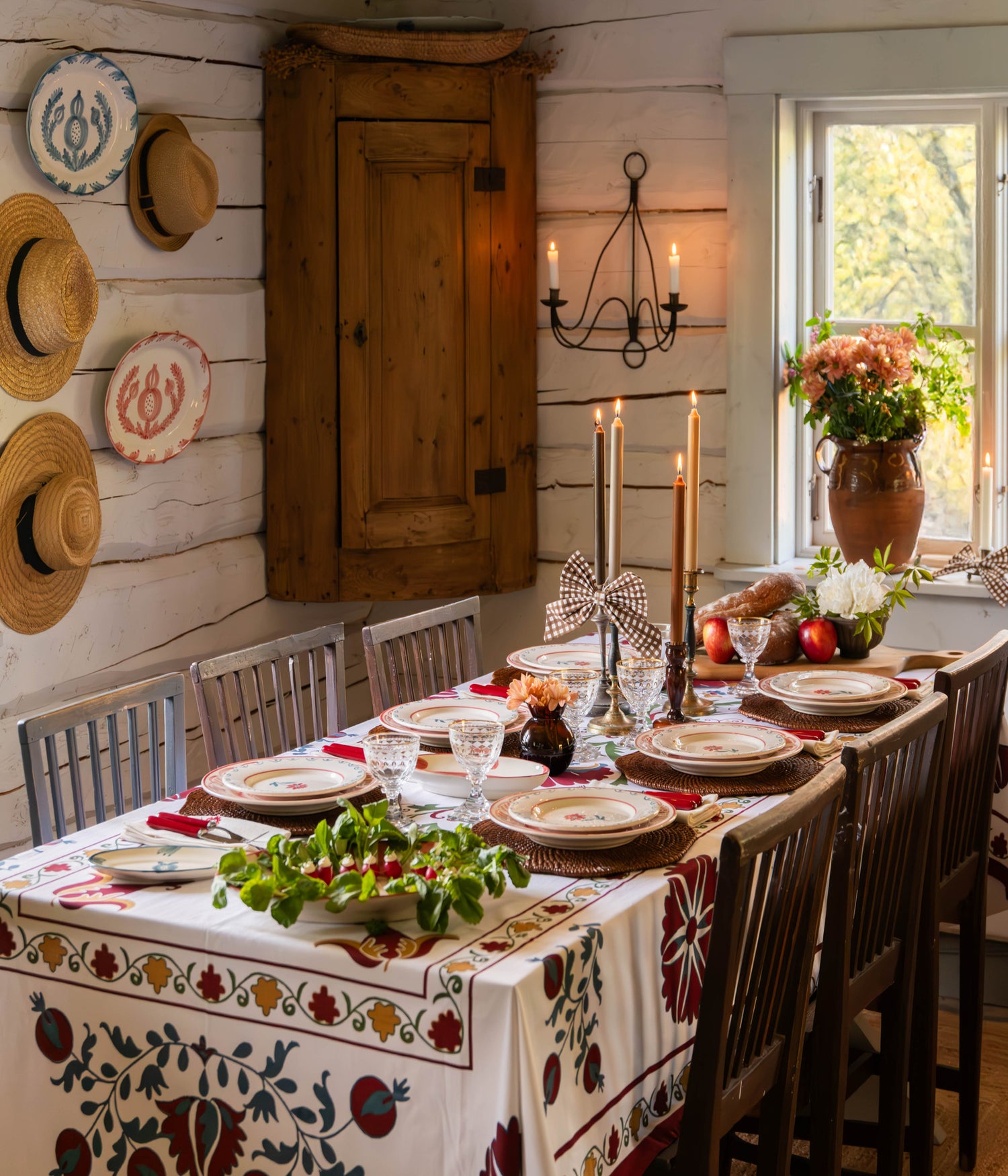 Suzani bordsduk - Multi