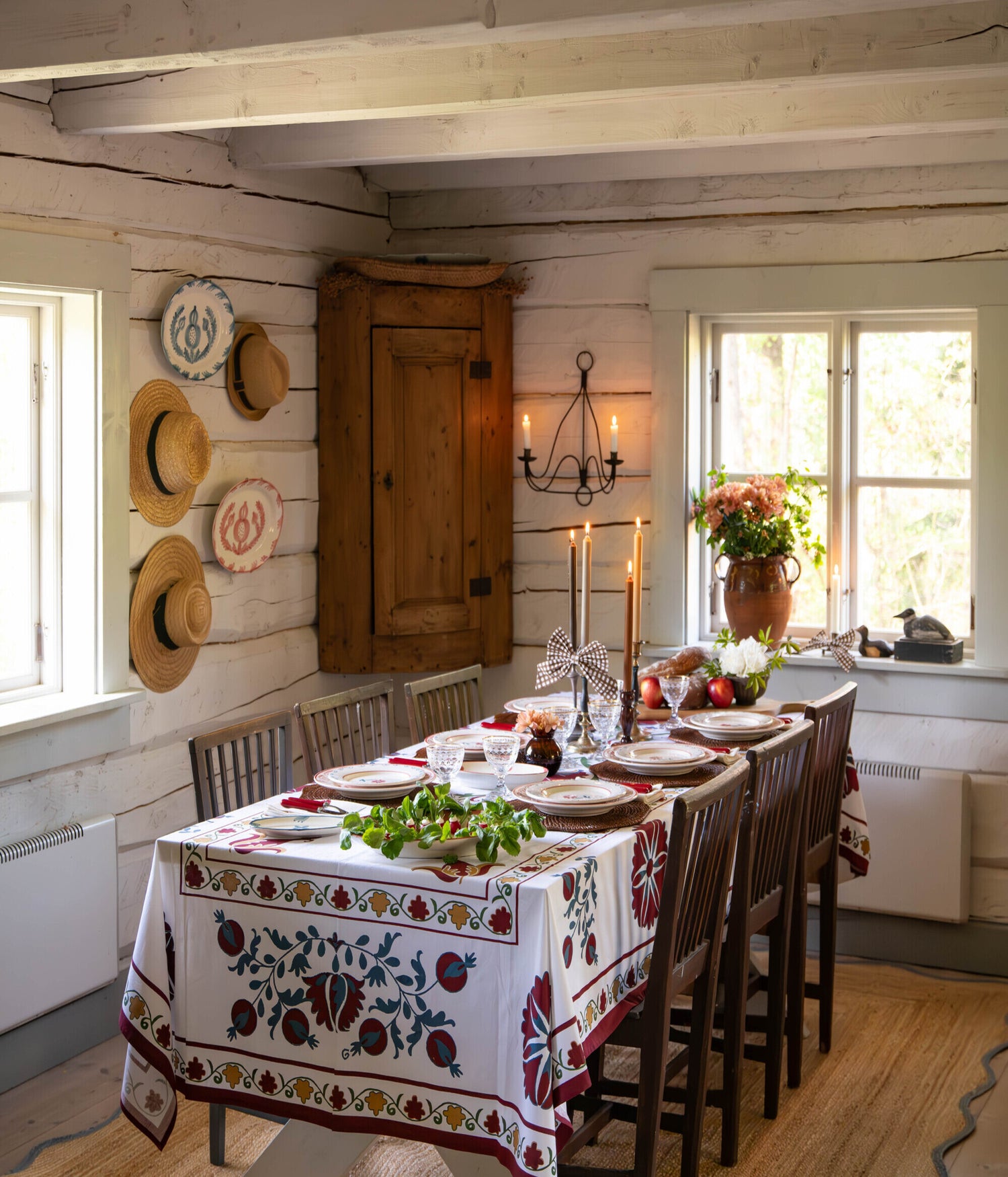 Suzani bordsduk - Multi