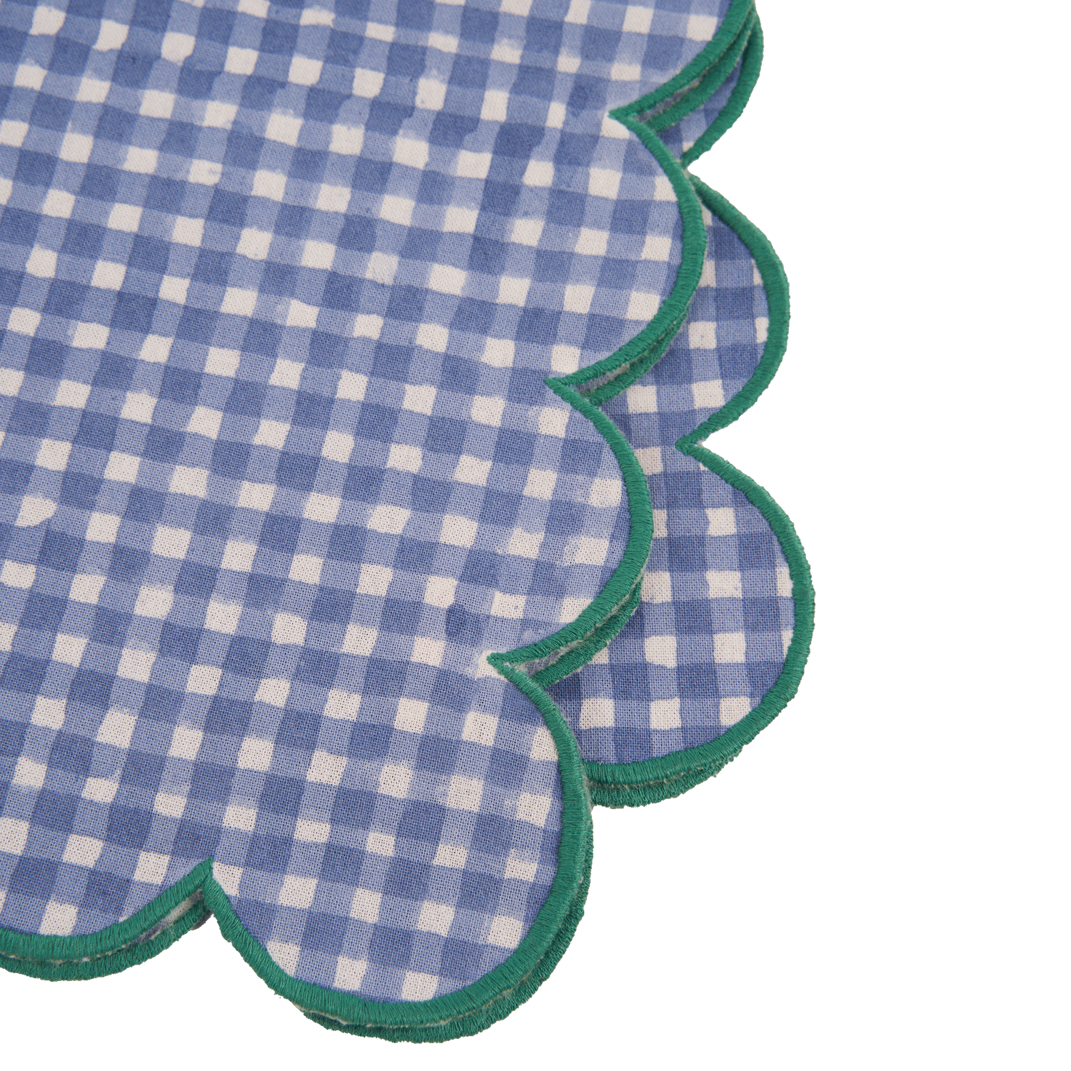 Vichy Servett - Ljusblå 45x45 cm