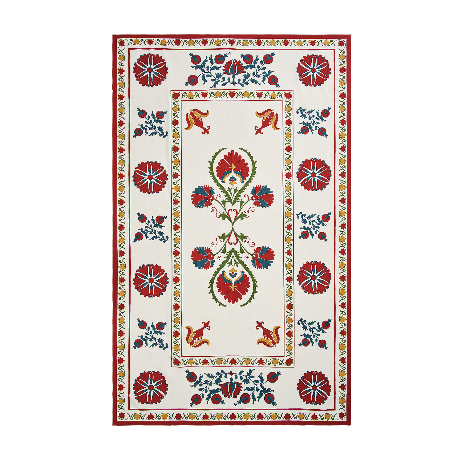 Suzani tablecloth - Multi
