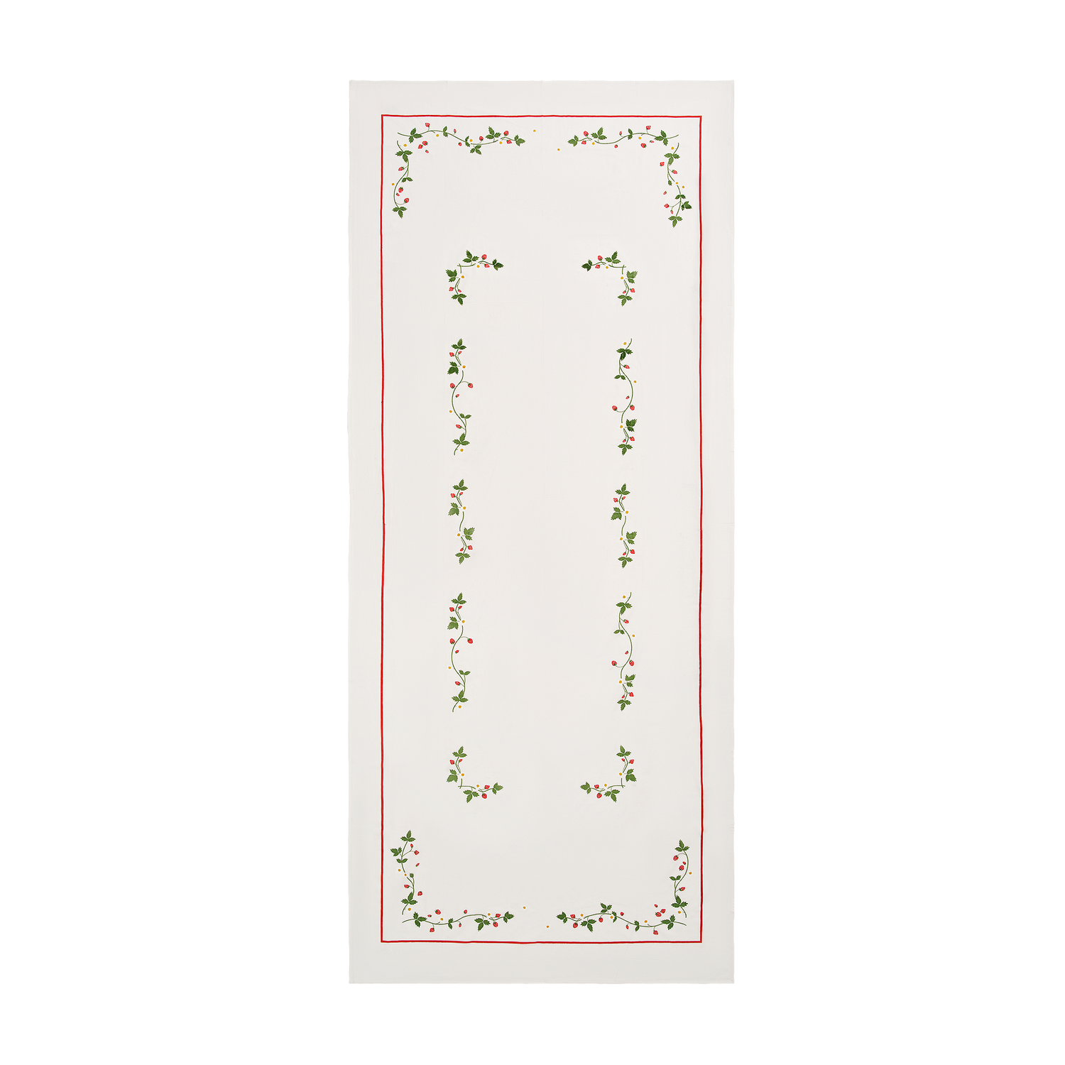 Wild Strawberry Tablecloth - Red
